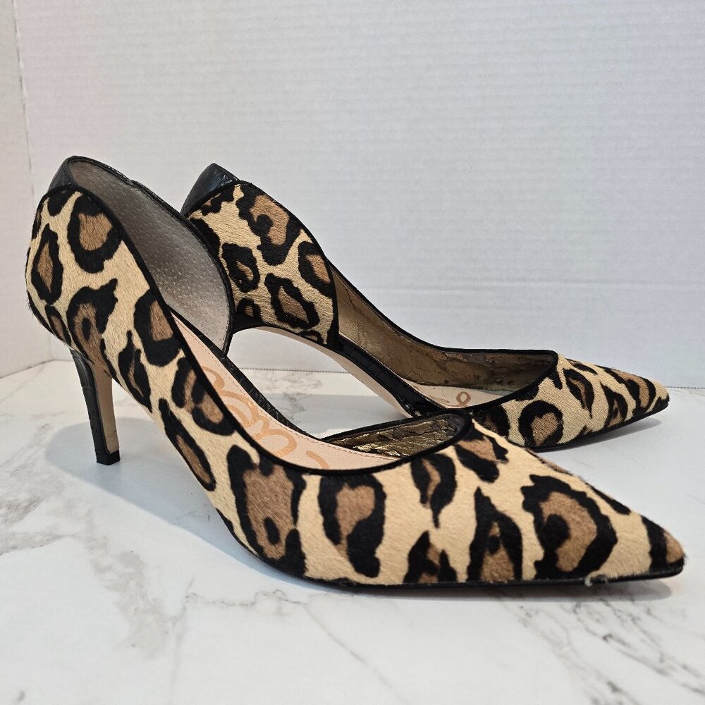 Sam Edelman Leopard Print Heels